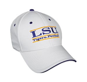 LSU Tigers The Game Retro Bar High Profile Snapback Hat - White — Bengals &  Bandits