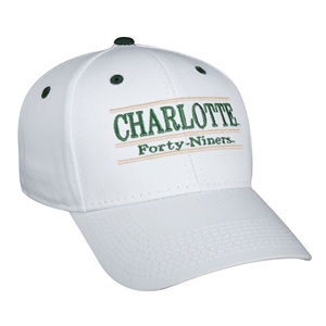 Nike UNC Charlotte 49ers Hat UNCC Niners Spell Out Logo College Sports Ball  Cap